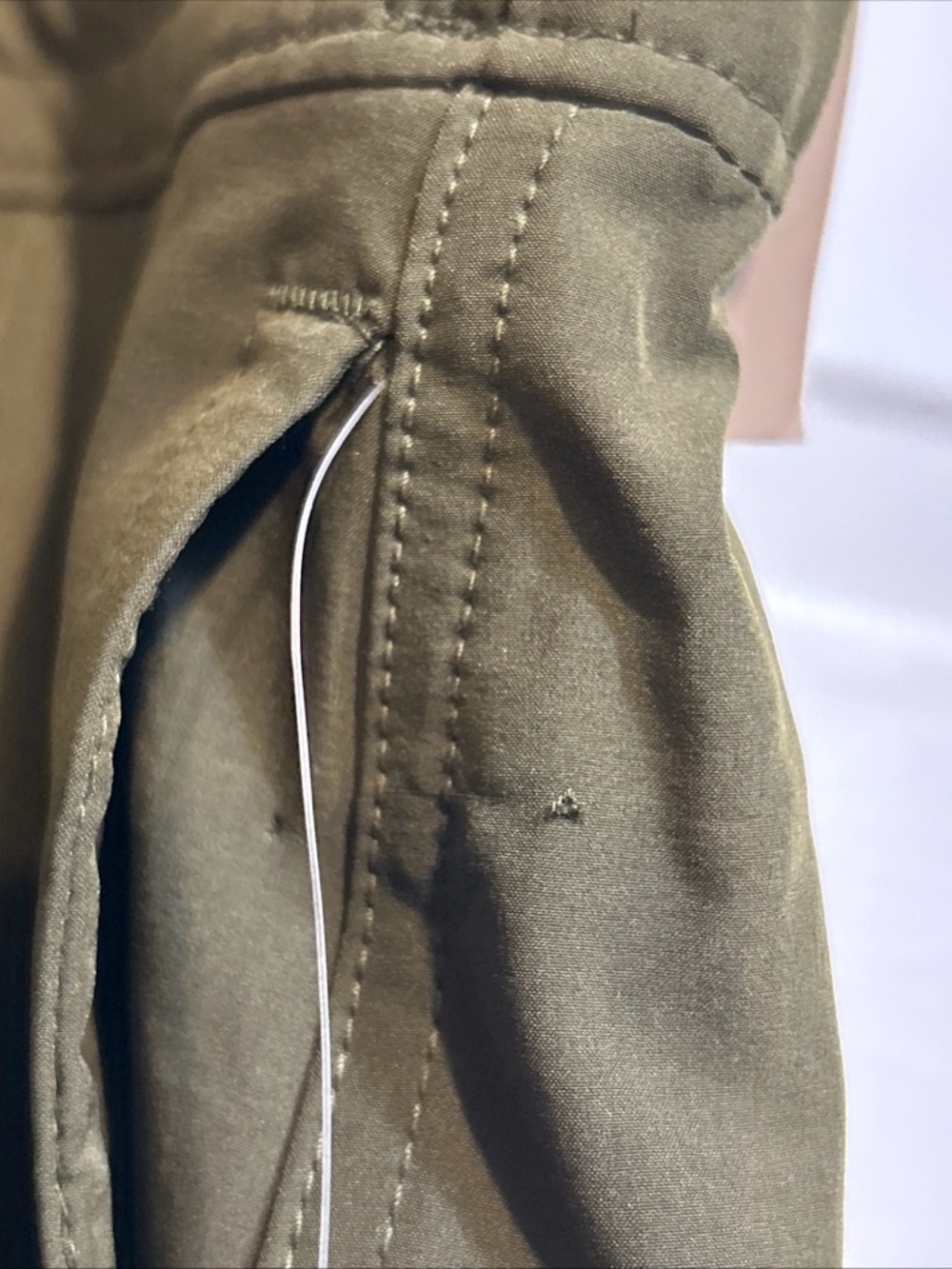 NWT w/FLAW Old Navy Women’s StretchTech Drawstring Wide-Leg Pants Olive Size XL - Picture 10 of 15